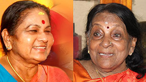 കെപിഎസി ലളിതയും വിജയകുമാരിയും 